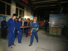 動(dòng)力公司、面一車間分別舉行防泄漏演練