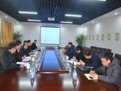 市生態(tài)環(huán)境局領(lǐng)導一行到公司調(diào)研