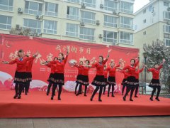 文藝匯演進小區(qū) 歡歡喜喜鬧元宵